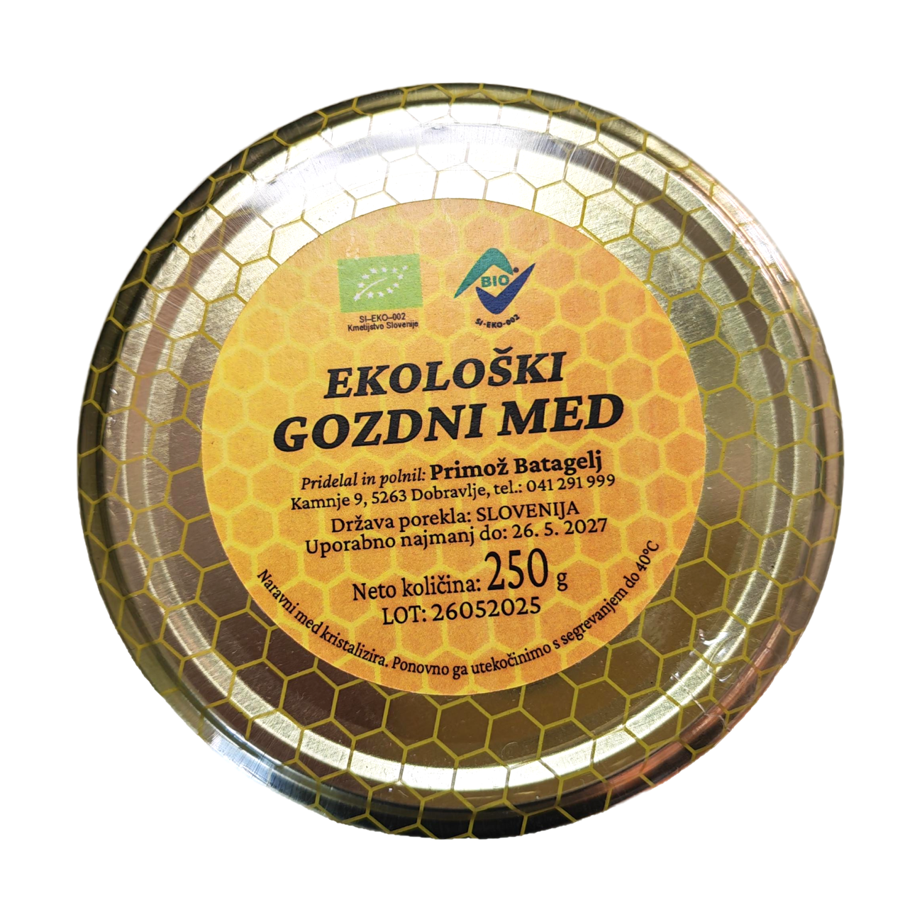 Ekološki gozdni med, Med, kupiti online