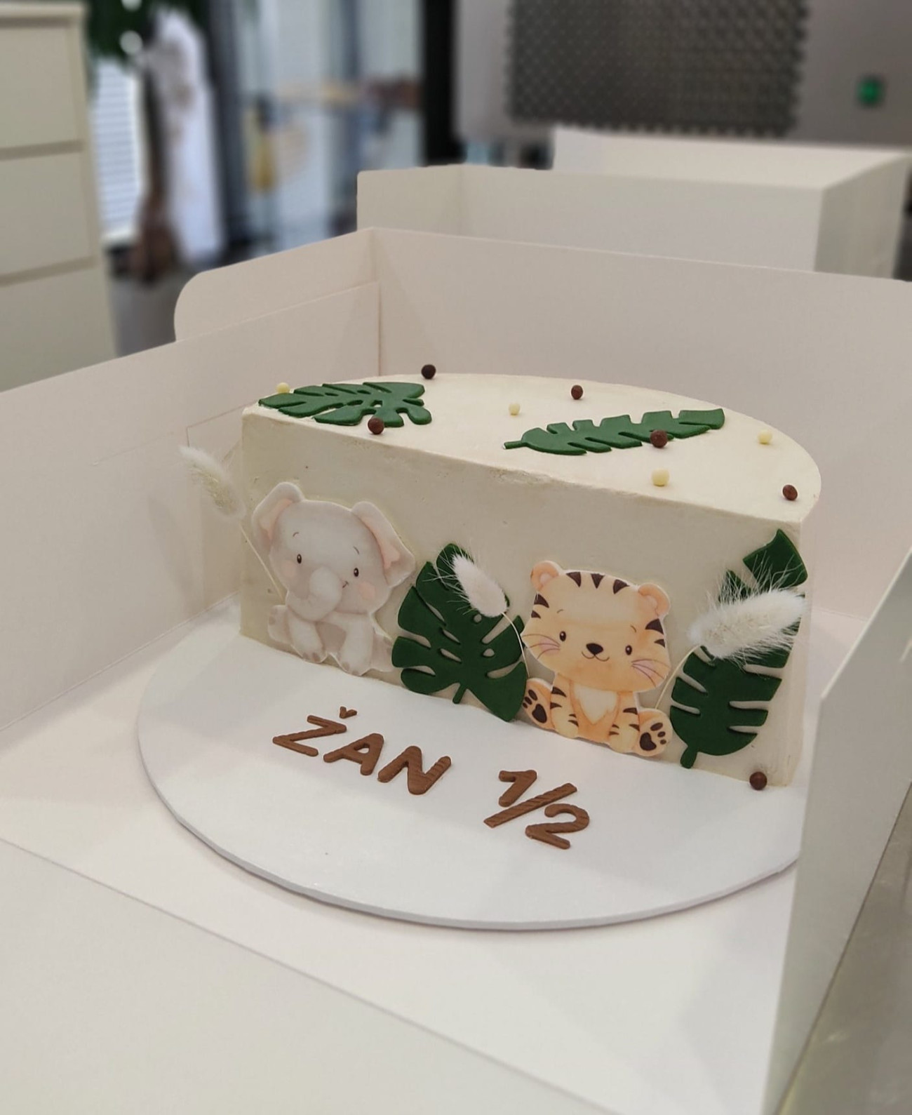 Cake Slonček in tigerček (Žan), Otroški rojstni dan, kupiti online