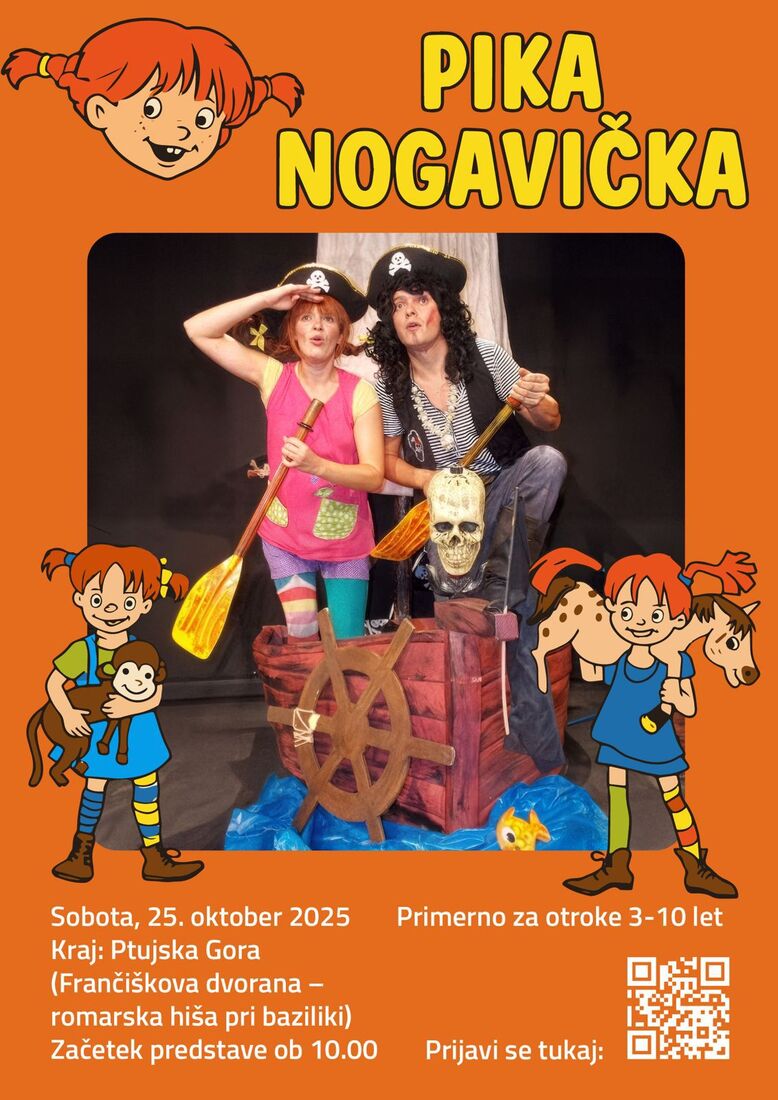 Predstava PIKA NOGAVIČKA | Počitnice | Ptujska Gora | Dogodki | Slika #1
