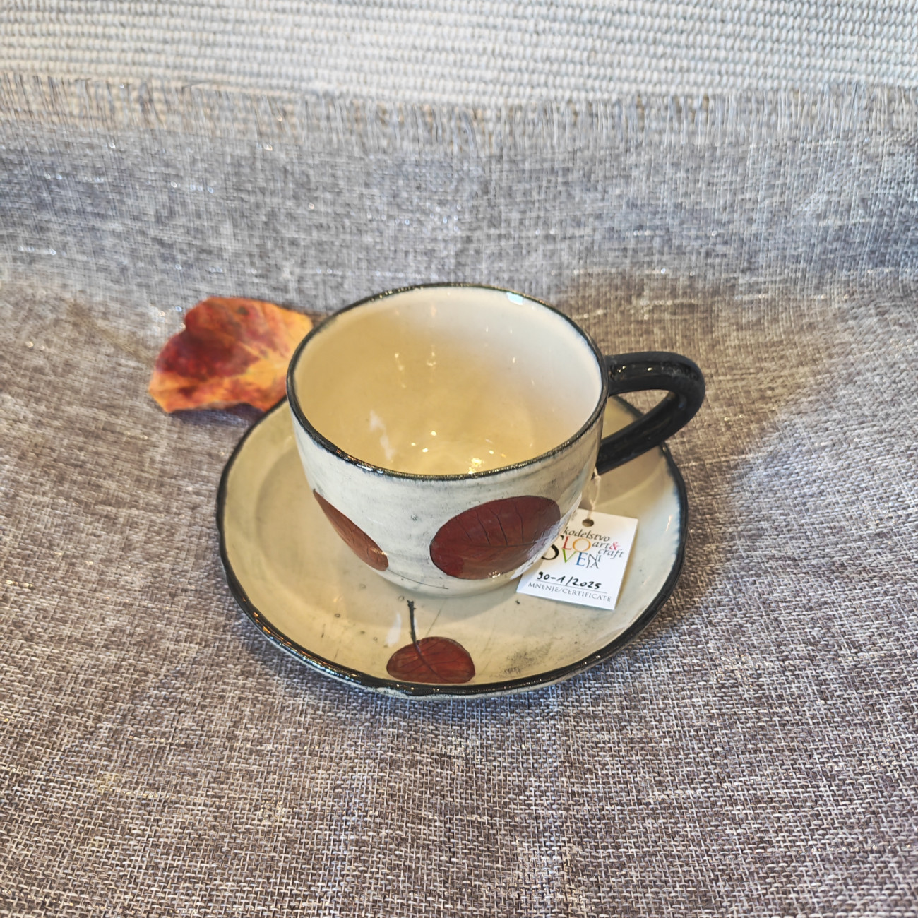 Skodelica za belo kavo Ruj, Керамика in steklo, kupiti online