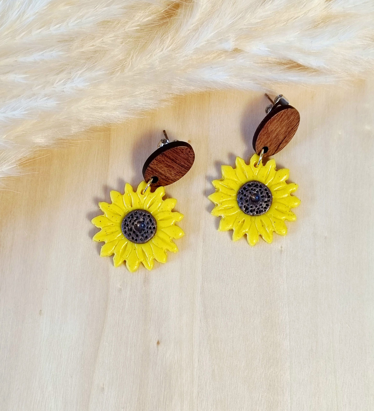 Viseči Uhani Rumene sončnice, Uhani, kupiti online