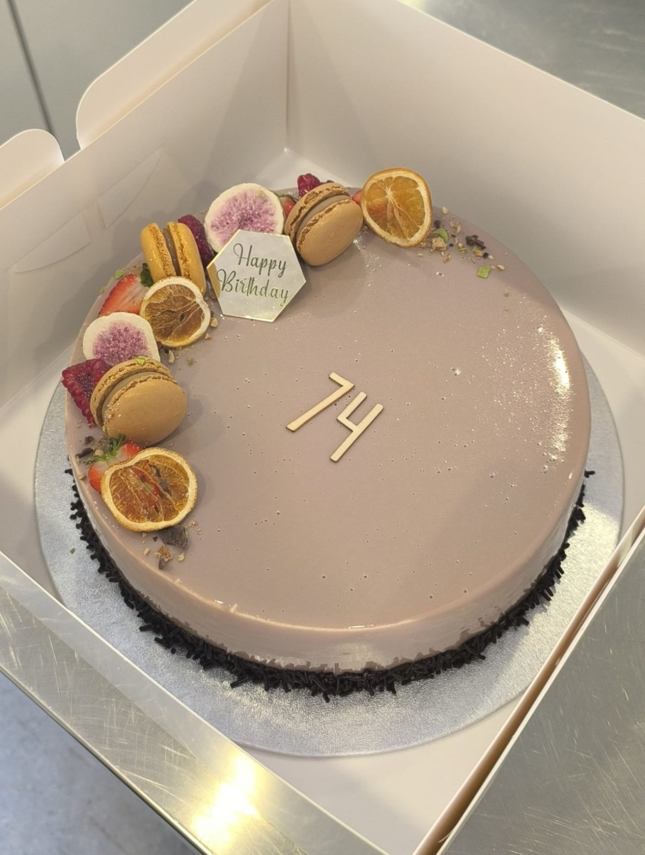 Moderna Kuchen Happy birthday 74, Rojstni dan, kupiti online