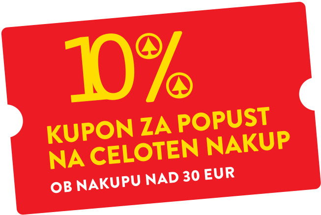 10% Rabatt na celoten nakup | Sežana | Slowenien | Aktionen | Foto #1
