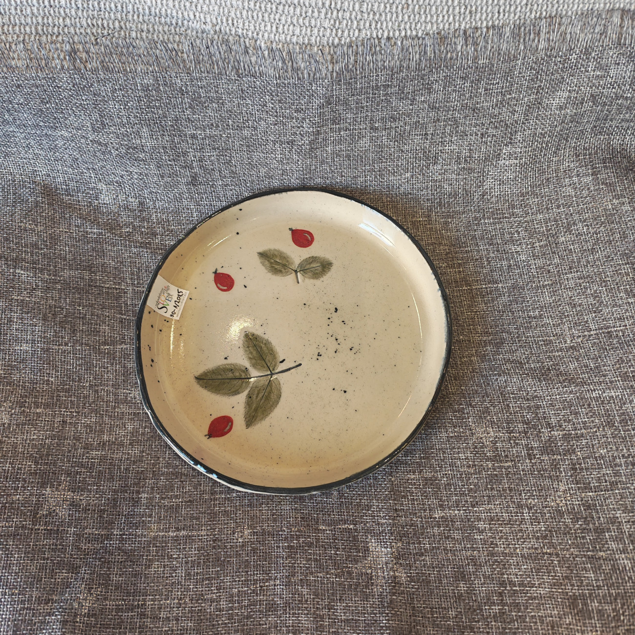 Krožnik Šipek, Keramik in steklo, kupiti online