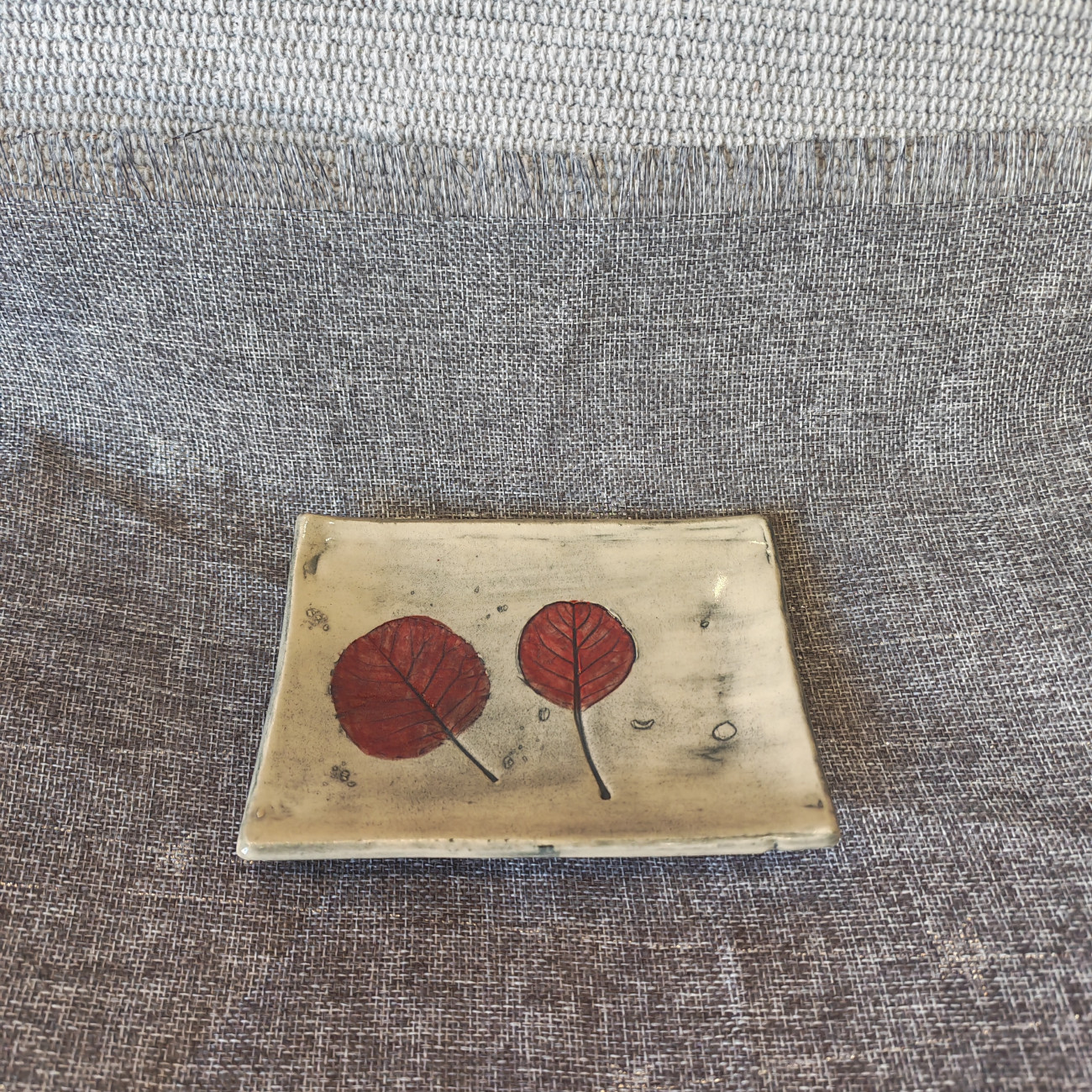 Krožniček kvadraten Ruj, Ceramics in steklo, kupiti online