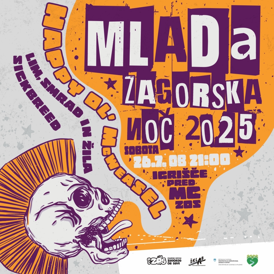 Mlada zagorska noč 2025 | Glasba in ples | Zagorje ob Savi | Dogodki | Slika #1