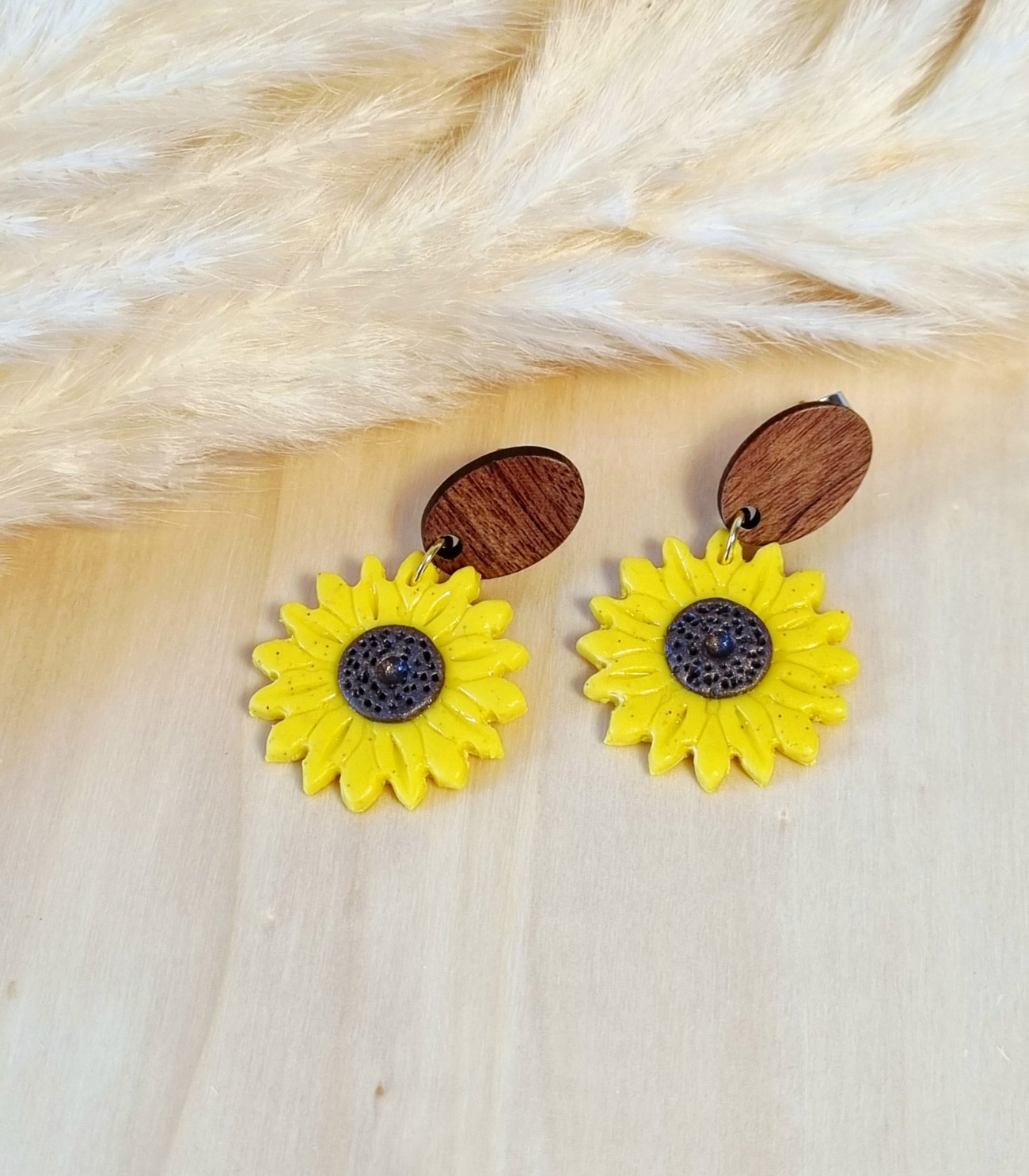 Viseči Uhani Rumene sončnice, Uhani, kupiti online