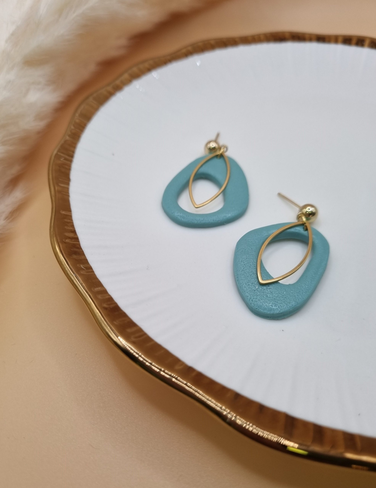 Uhani Turkiz eleganca, Uhani, kupiti online