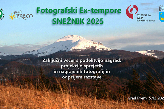 Zaključni večer fotografskega Ex-tempora Snežnik |  Drugo |  Prem |  Dogodki