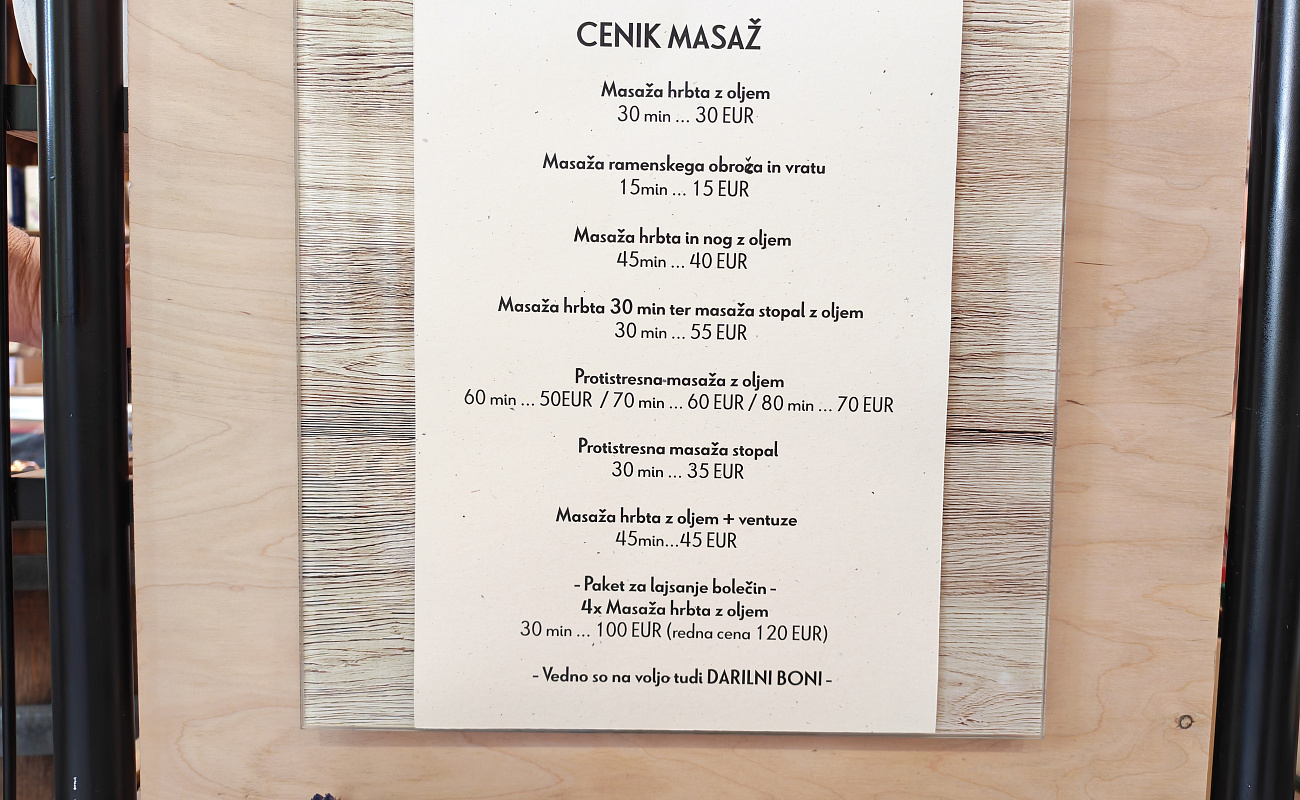 Store in Massage Salon Krasen-Krasna,   | Komen | Slovenia | Image #8