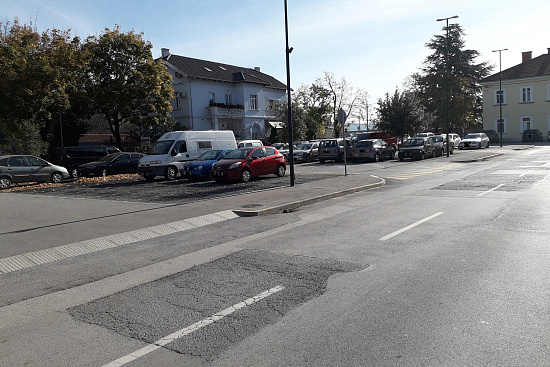 Parking lot Train station |  Sežana |  Slovenia