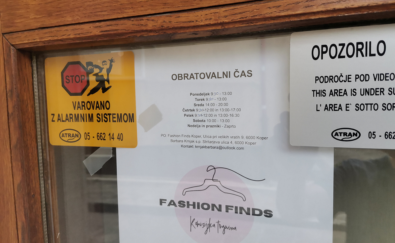 Komisijska Geschäft Fashion Finds,   | Koper | Slowenien | Foto #2