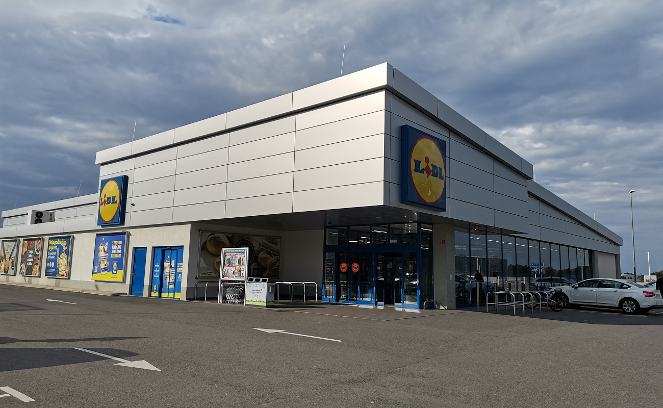 Geschäft Lidl,   | Sežana | Slowenien | Foto #1