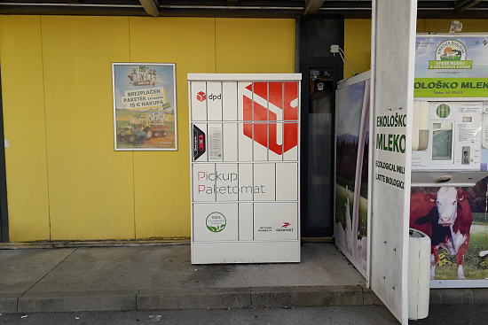 Parcel locker DPD |  Sežana |  Slovenia
