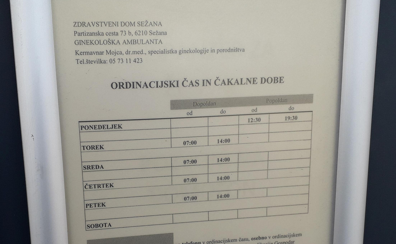 Ginekološka ambulanta,   | Sežana | Slovenija | Slika #2