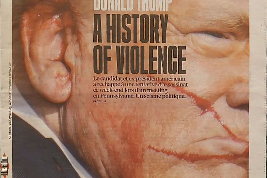 Junak našega časa Donald Trump na časopisnih naslovnicah |  Ausstellung Preveri |  Ljubljana |  Veranstaltungen