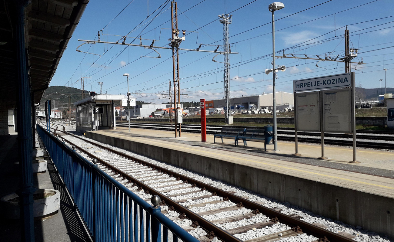 Bahnhof Hrpelje-Kozina,   | Kozina | Slowenien | Foto #2