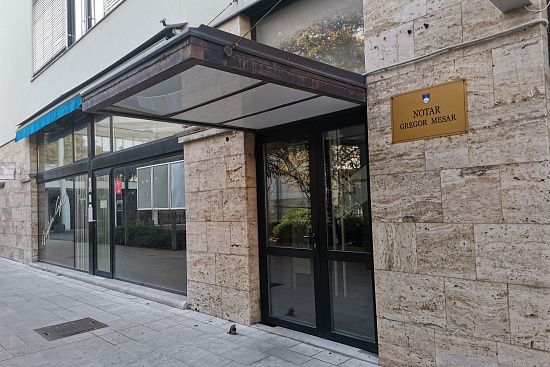 Notary Gregor Mesar |  Sežana |  Slovenia
