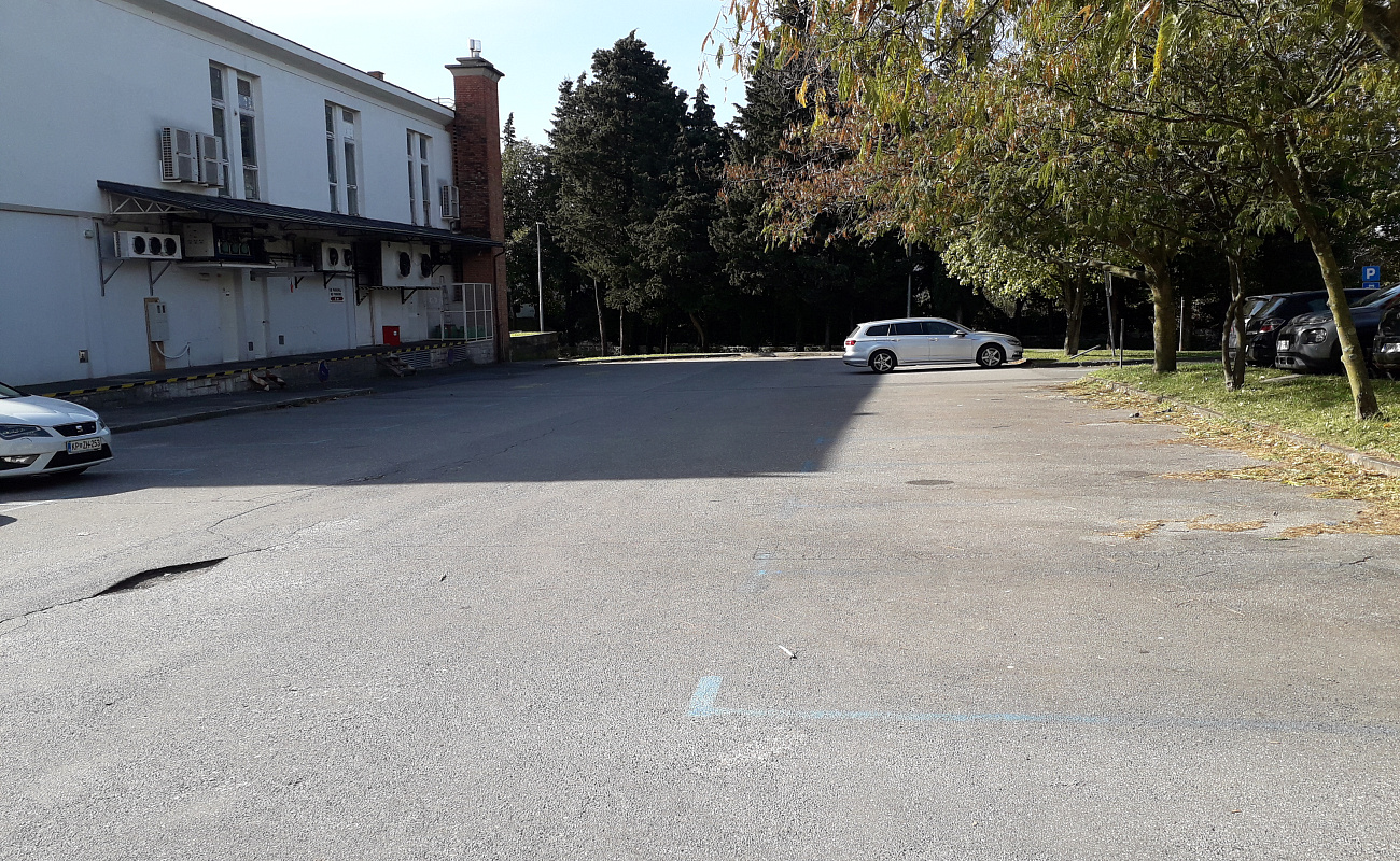 Parking lot Mercator,   | Sežana | Slovenia | Image #1