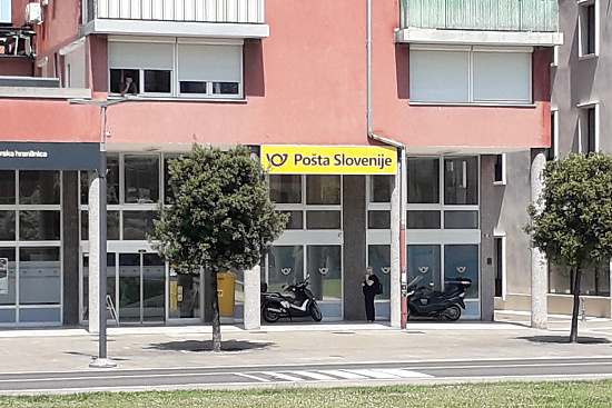 Ufficio postale 6101 |  Capodistria |  Slovenia